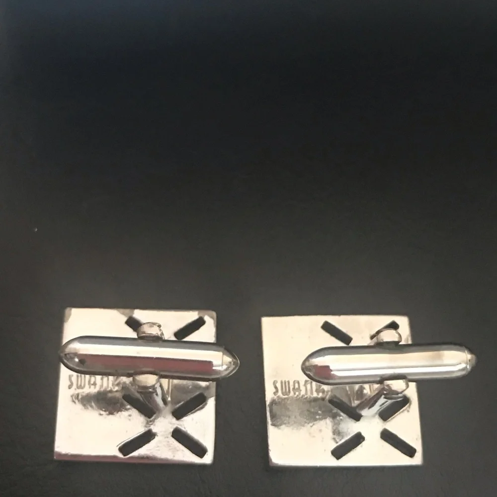 SWANK cufflinks square
